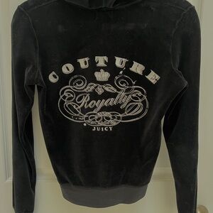 Juicy Couture Black Velvet Women's Jacket